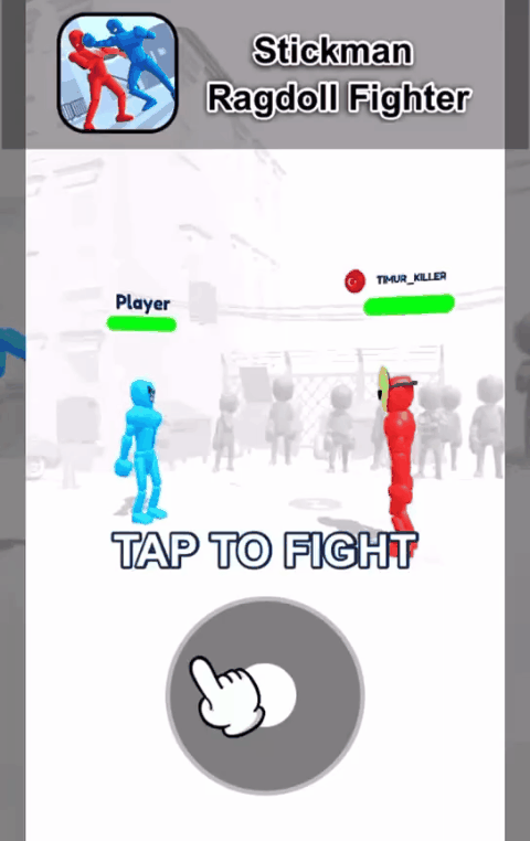 Stickman Ragdoll Fighter: Bash